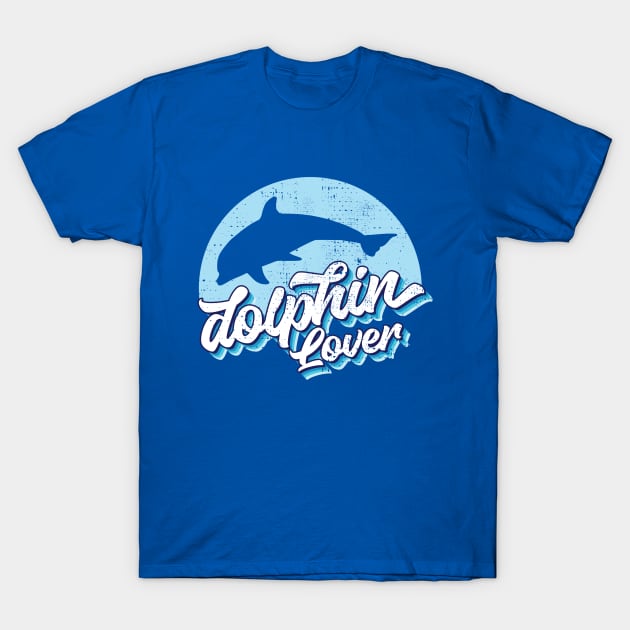 vintage dolphin lover T-Shirt by ArtStopCreative